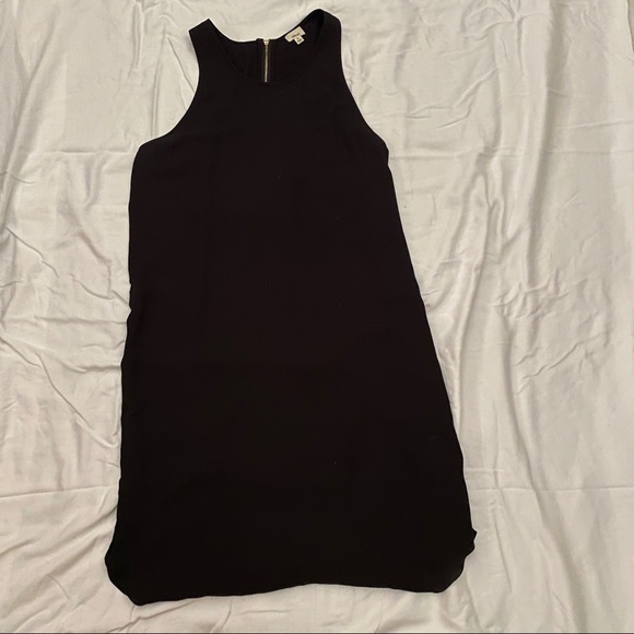 WILFRED BLACK ZIP UP SLIP DRESS - Picture 2 of 3